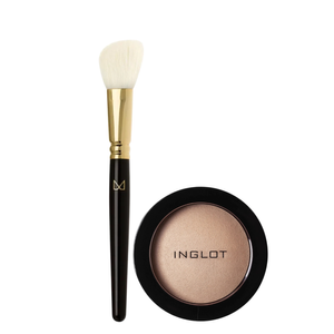 Inglot x M BRUSH Zestaw do konturowania - Pędzel i bronzer 43