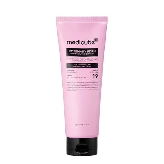 Medicube Rosemary PDRN Hair&Scalp Conditioner - nawilżajaca odżywka do skóry głowy i włosów z PDRN z rozmarynu 250ml