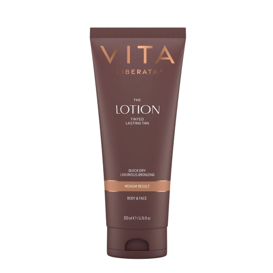 Vita Liberata Tinted Tanning Lotion Medium - Balsam samoopalający do ciała Medium 200ml