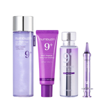 Numbuzin Zestaw No.9 NAD+ Set: Toner + Liftingująca esencja + Krem pod oczy + Esencja SPF50+