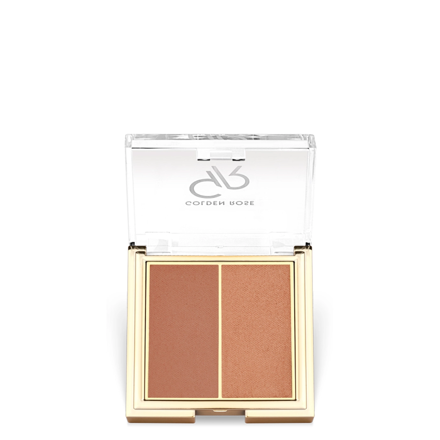Golden Rose Iconic Blush Duo - Podwójny róż do twarzy 05 Warm Pearl