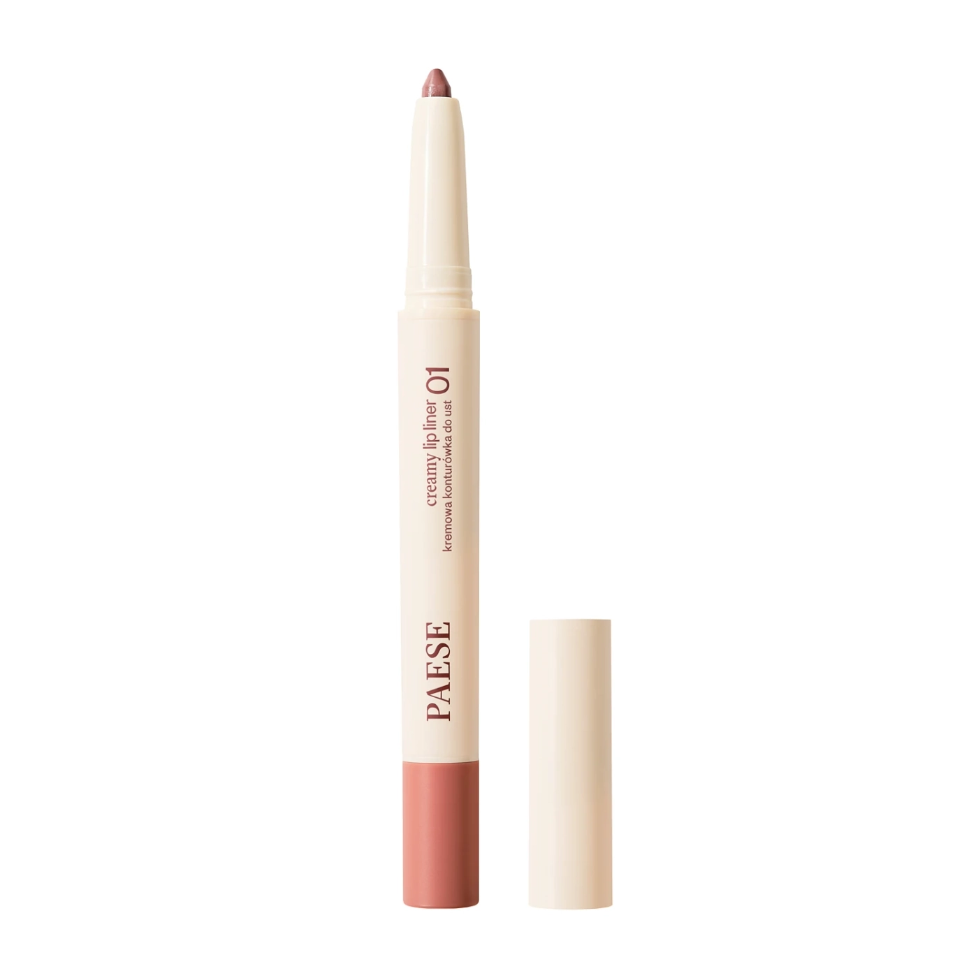 Paese Creamy Lip Liner - Kremowa konturówka do ust 01 Cute Nude