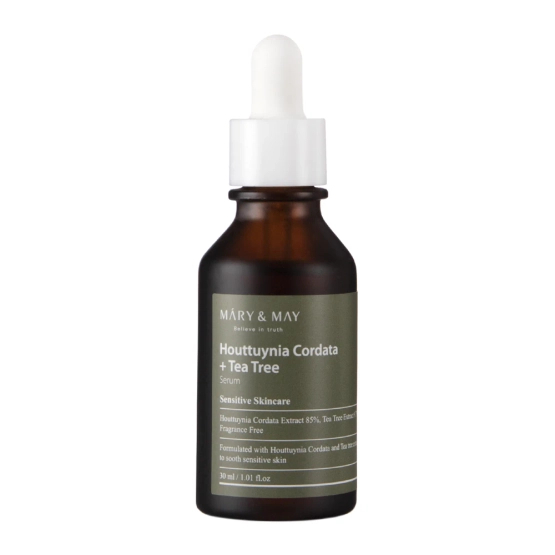 Mary&May Houttuynia Cordata + Tea Tree Normalizujące serum do Serum Przeciwtrądzikowe 30ml