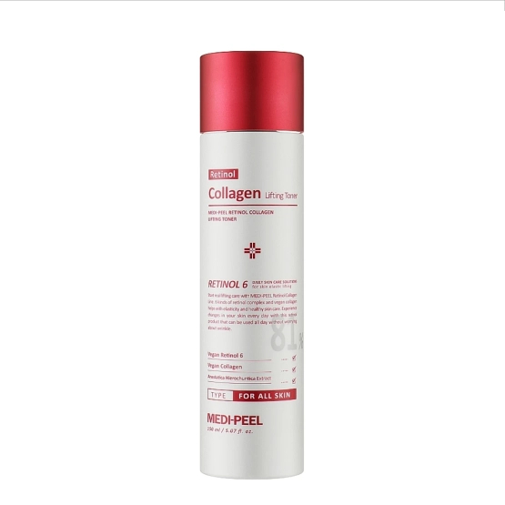 Medi-Peel Retinol Collagen Lifting Toner - Odmładzający kapsułkowany tonik liftingujący z retinolem i kolagenem 150ml