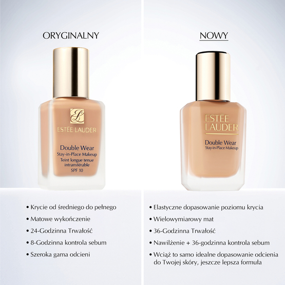 Estée Lauder Double Wear Stay-in-Place Makeup SPF10 długotrwały podkład matujący 5W1.5 Cinnamon 30ml