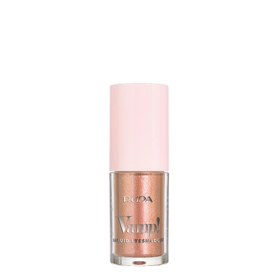 Pupa Milano VAMP! Liquid Eyeshadow - Cień do powiek w płynie Copper Sparkling 4 ml