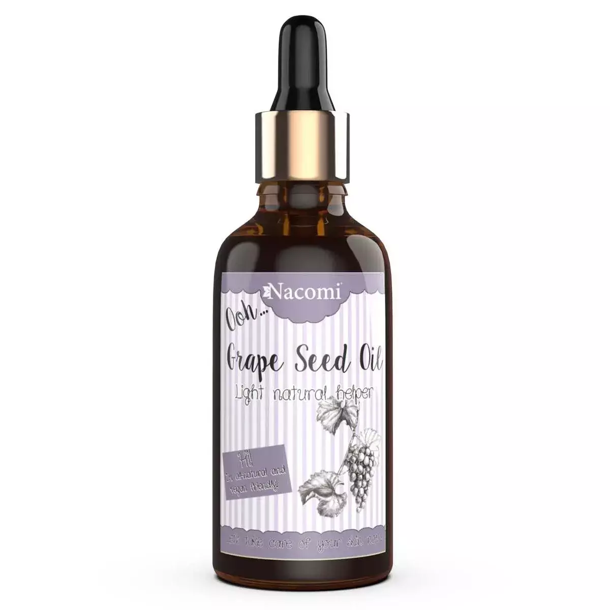Nacomi Olej z pestek winogron rafinowany 50ml