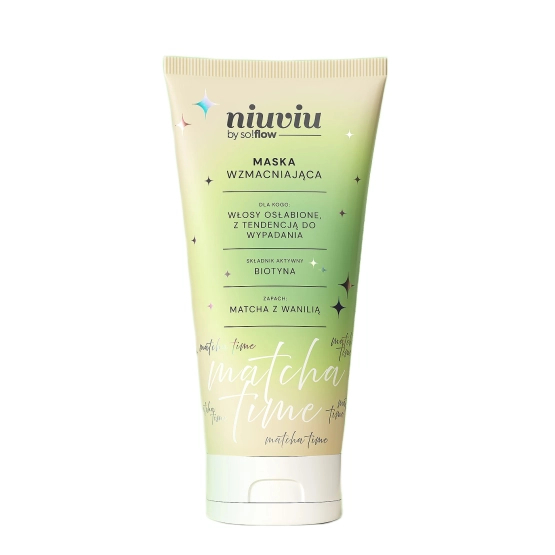 niuviu Matcha time maska do włosów wzmacniająca 200ml