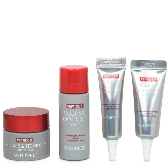 Medi-Peel Peptide 9 Volume Bio Tox Trial Kit - Zestaw mini produktów z serii Peptide 9 Volume Bio Tox (4 szt.)