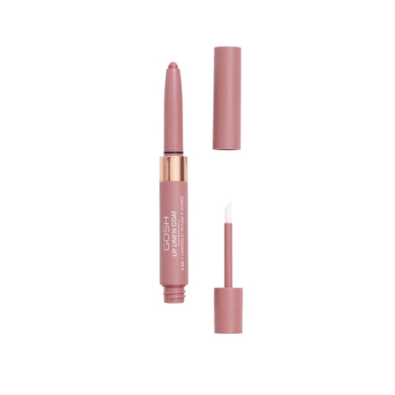 GOSH LIP LINE‘N COAT Konturówka do ust i matowy top 2w1 Ruby Chocolate 001