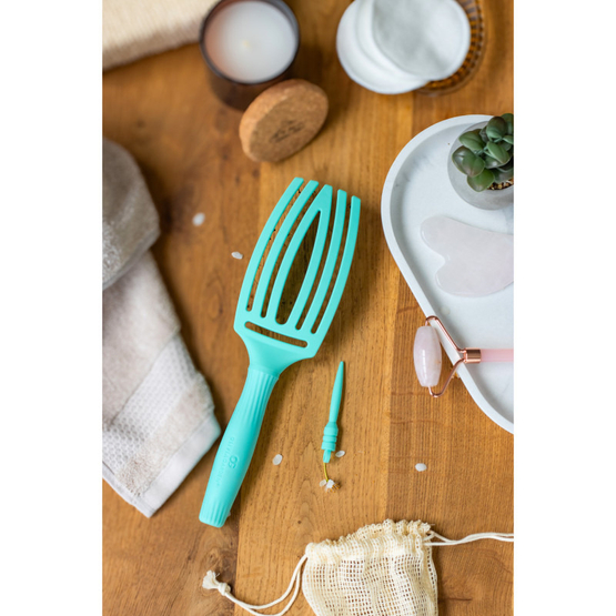 Olivia Garden FingerBrush Combo Medium szczotka do włosów Fizzy Mint