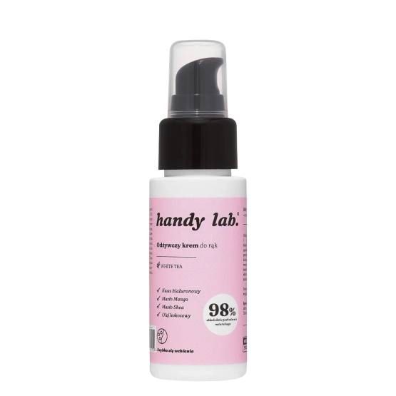 HANDY LAB Odżywczy krem do rąk White Tea 50ml