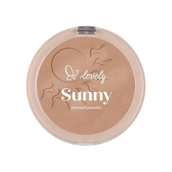 Lovely Sunny Powder słoneczny puder do twarzy i ciała Velour Matt 16g