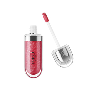 KIKO Milano 3D Hydra Lipgloss zmiękczający błyszczyk do ust z efektem 3D 12 Pearly Amaryllis Red 6.5ml