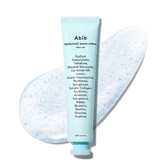 Abib Hyaluronic Boom Crème Water Tube Nawilżający krem z kwasem hialuronowym 75ml