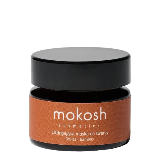 Mokosh Liftingująca maska do twarzy Owies i bambus MINI 15 ml