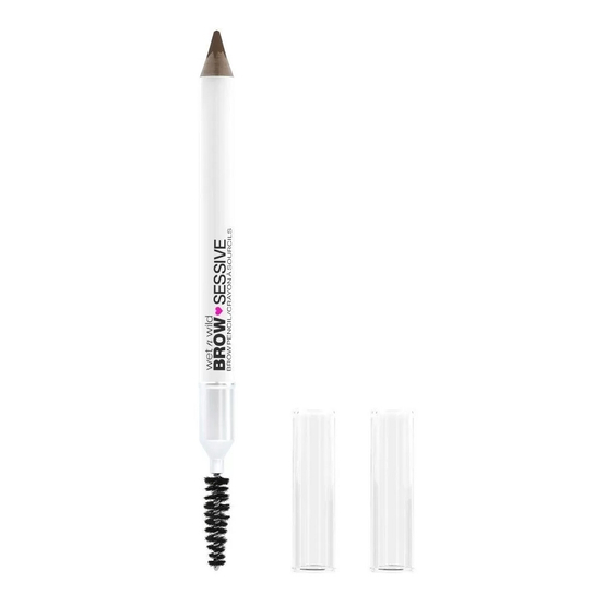 Wet n Wild Brow-Sessive Brow Pencil kredka do brwi ze szczoteczką Dark Brown 1g