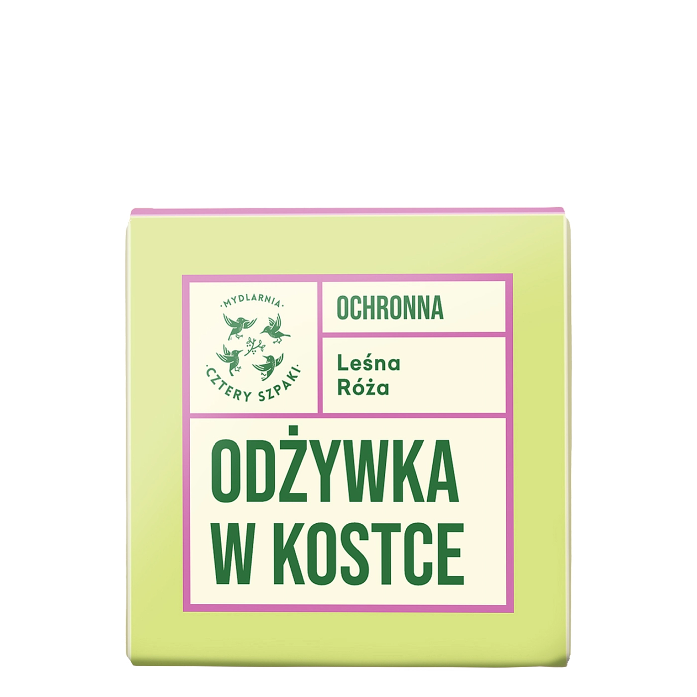 Cztery Szpaki Odżywka w kostce ochronna Leśna róża 50 g