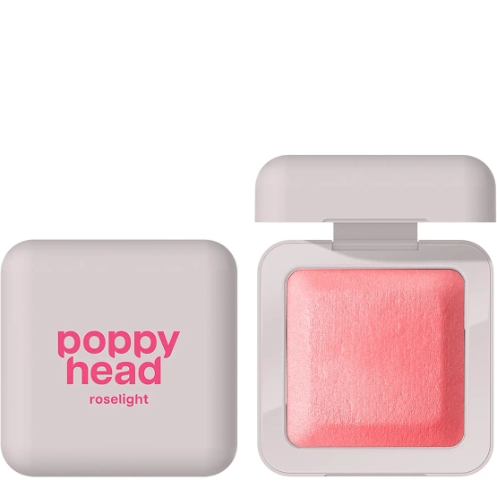 POPPY HEAD Roselight Blush - Wypiekany róż rozświetlający 02 Peach Pearl 8.2 g