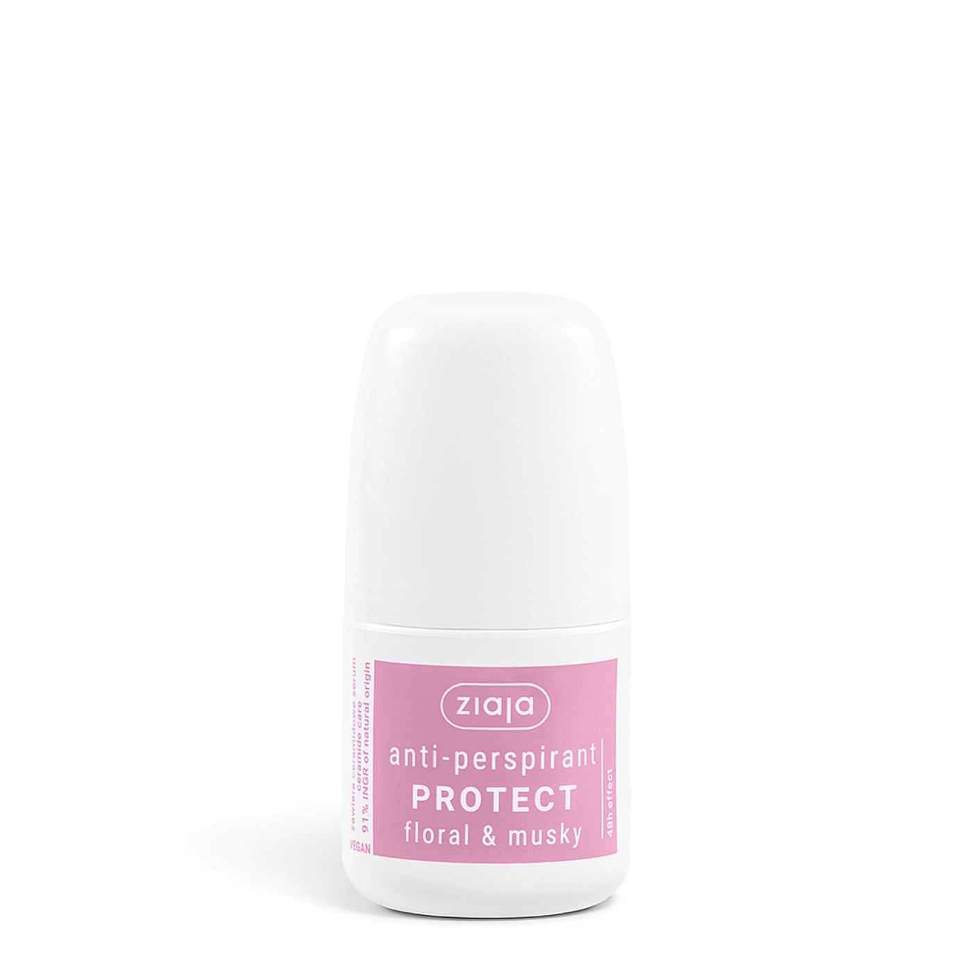 Ziaja Protect Floral & Musky antyperspirant w kulce 60ml
