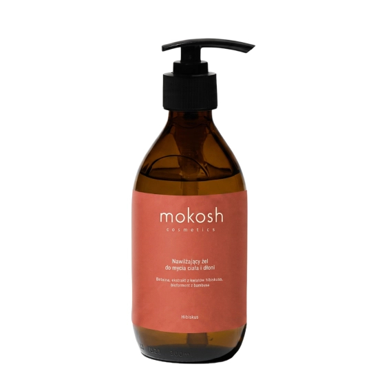 Mokosh Nawilżający żel do mycia ciała i dłoni Hibiskus 300ml