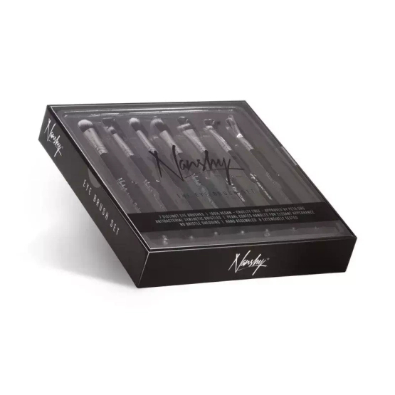 Nanshy Eye Brush Set Onyx Black Zestaw 7 pędzli do oczu