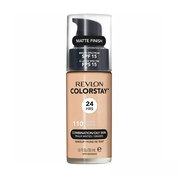Revlon Colorstay Podkład SPF15 cera tłusta 110 Ivory - z pompką