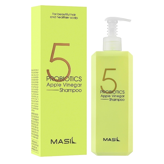 MASIL 5 Probiotics Apple Vinegar Shampo - Szampon Oczyszczający z Octem Jabłkowym i Probiotykami 500ml