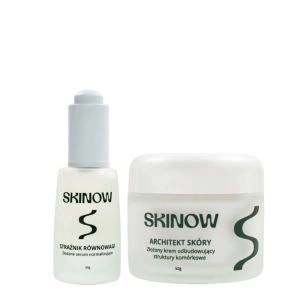 SKINOW Zestaw Fundament i Równowaga: krem Architekt Skóry + serum Straźnik Równowagi 