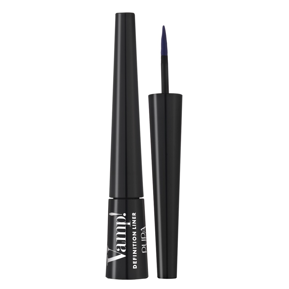 Pupa Milano Vamp! Definition Liner eyeliner w płynie 300 Deep Blue 2.5ml