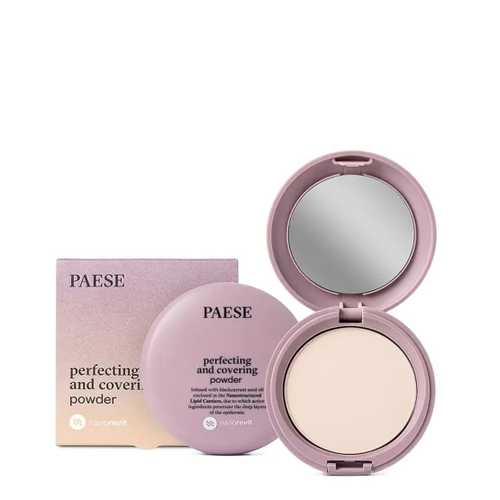 Paese Nanorevit Perfecting and Covering Powder Puder upiększająco-kryjący 01 Ivory