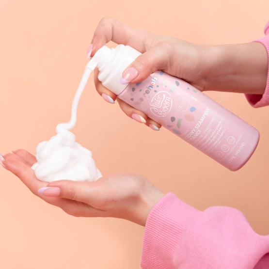 Body Boom HairBoom RICE REHAB- ultralekki ryżowy szampon w piance do włosów 200 ml