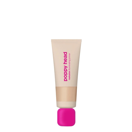 POPPY HEAD Realusion rozświetlająca baza pod makijaż 01 Glass Beige 30 ml