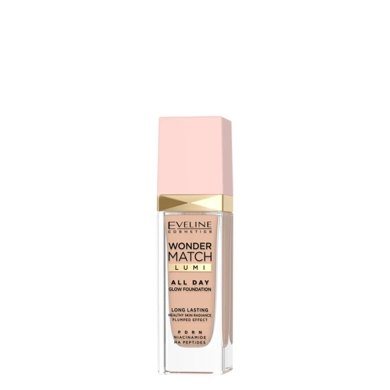 Eveline Cosmetics Wonder Match Lumi All Day Glow Podkład rozświetlający 25