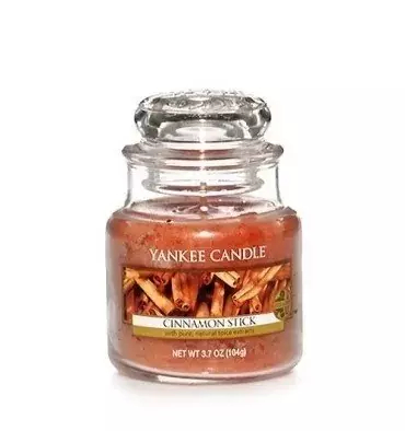 Yankee Candle ŚWIECA W SŁOIKU MAŁA Cinnamon Stick