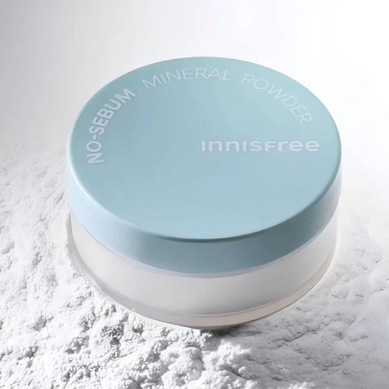 Innisfree No Sebum Mineral Pact - Mineralny Puder Sypki 5g