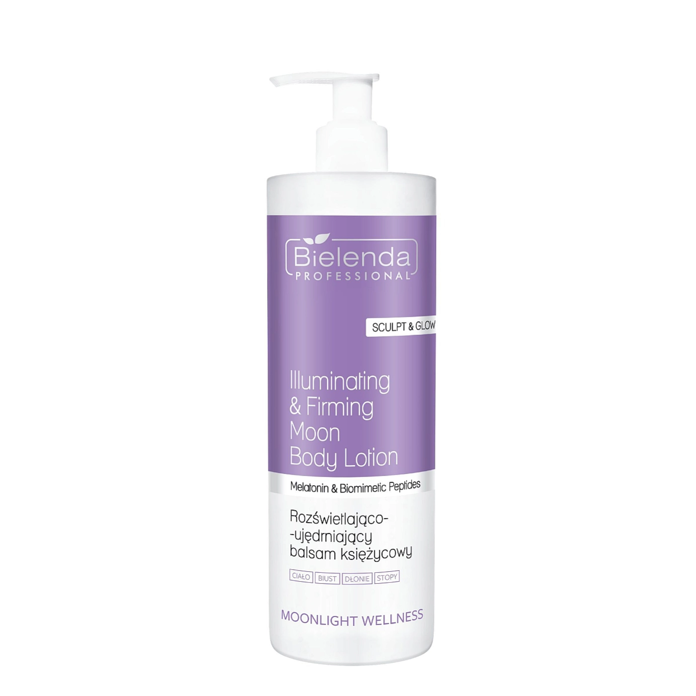 Bielenda Professional Moonlight Wellness Rozświetlająco-ujędrniający balsam księżycowy 500 ml