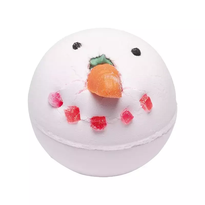 BOMB Cosmetics Musująca kula do kąpieli Chilly Millie Pani bałwankowa