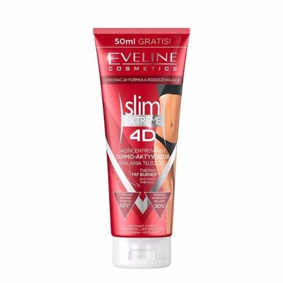 Eveline Cosmetics Slim Extreme 4D skoncentrowany termo-aktywator spalania tłuszczu 250ml