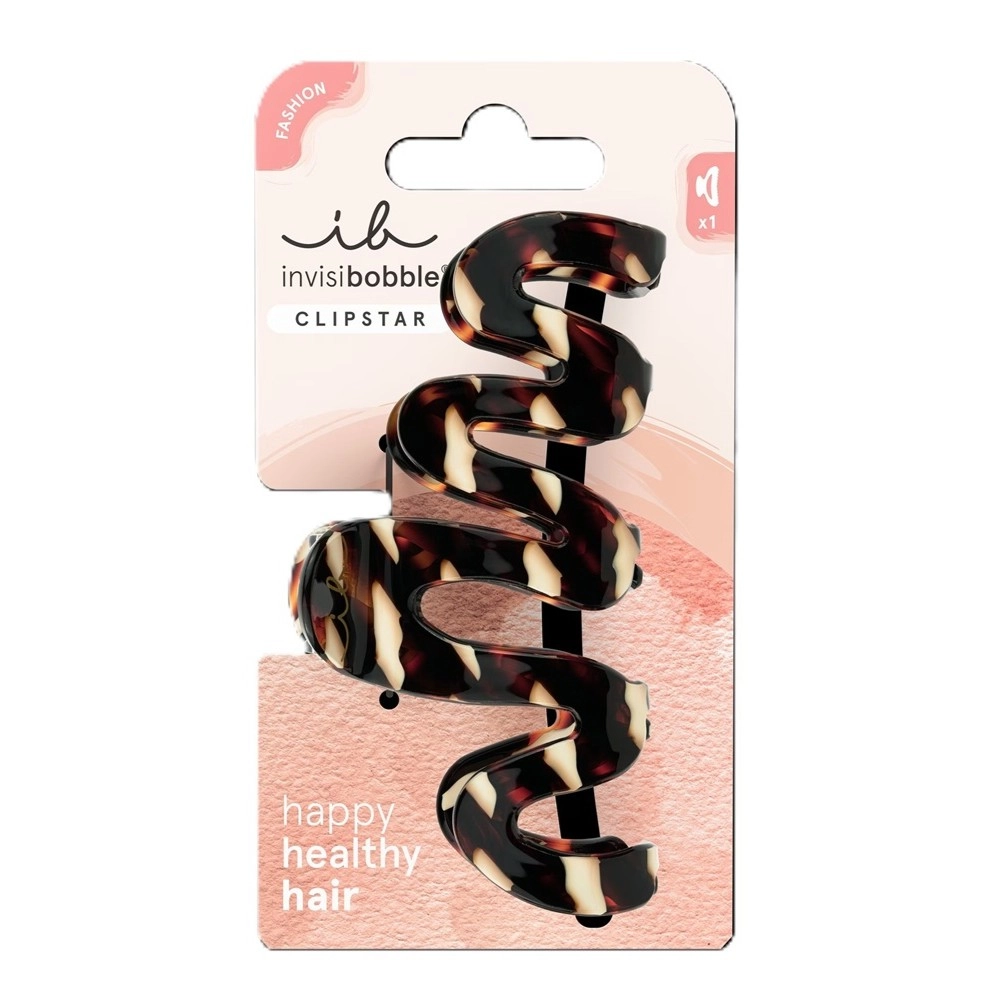 Invisibobble Clipstar Fashion klamra do włosów Cacao Cream L 1szt.
