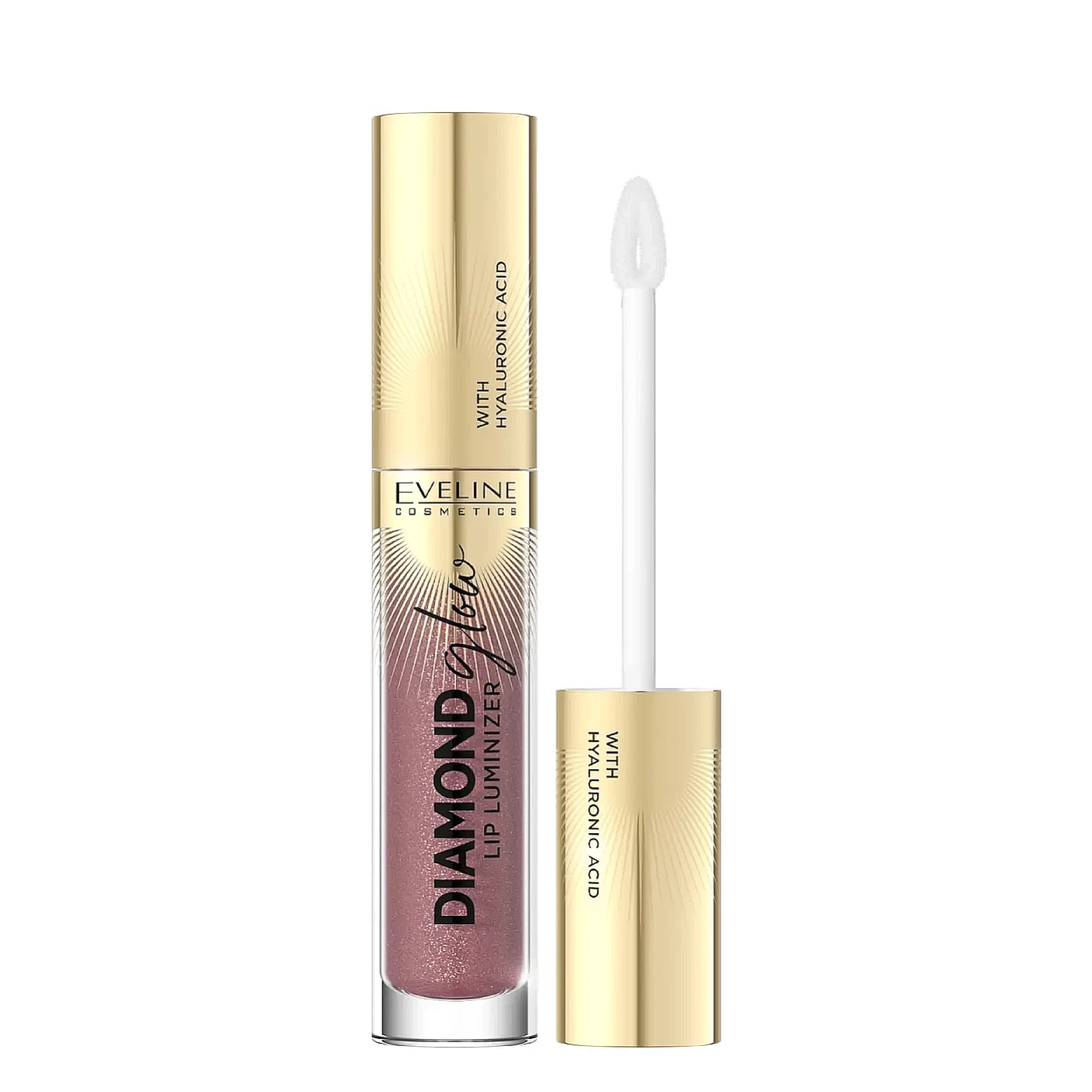 Eveline Cosmetics Diamond Glow Lip Luminizer Błyszczyk z kwasem hialuronowym, nr 11