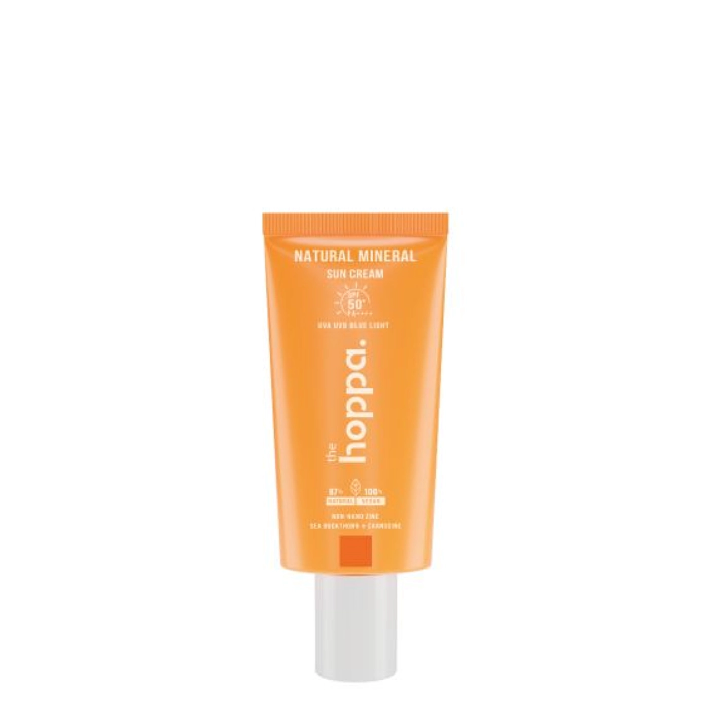 The Hoppa. Natural Mineral Sun Cream SPF 50+ PA++++ - Mineralny krem przeciwsłoneczny z SPF50+ 50ml