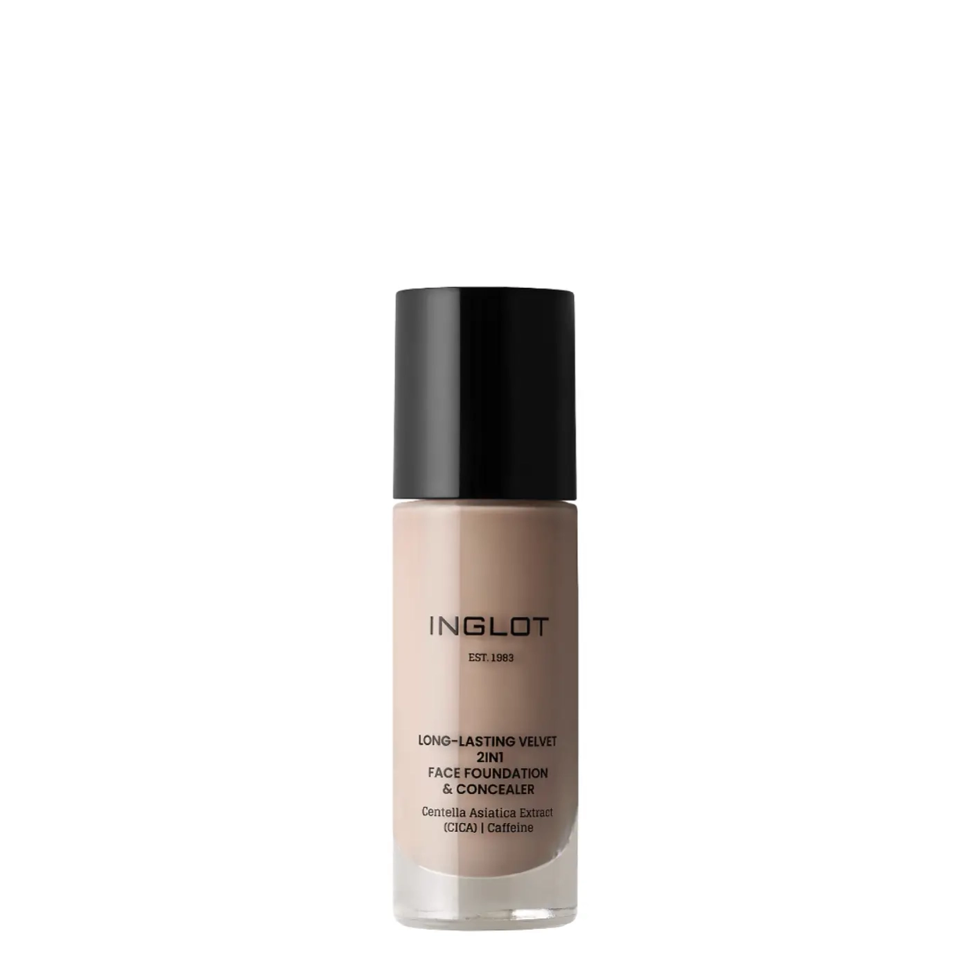 Inglot Long-Lasting Velvet - Podkład i korektor do twarzy 2w1 707
