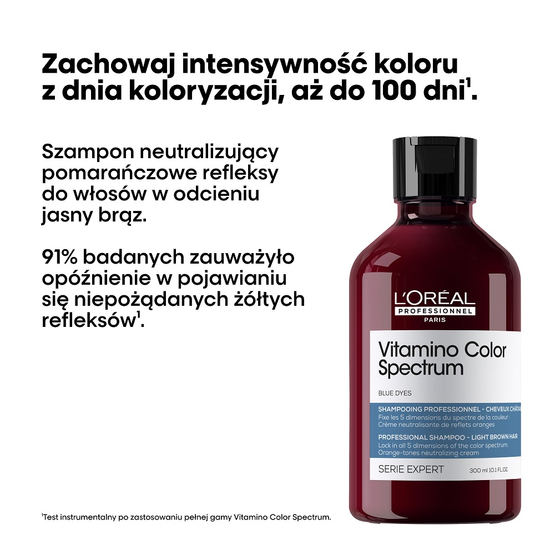 L'Oreal Professionnel Serie Expert Vitamino Color Spectrum szampon do włosów z niebieskim pigmentem 300ml