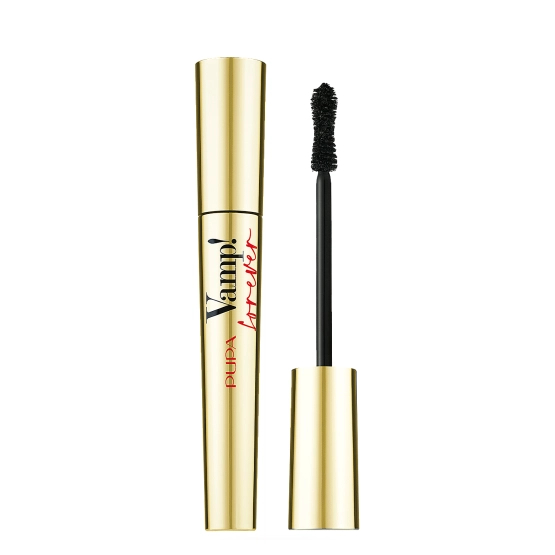 Pupa Milano VAMP! Forever Exceptional Volume Mascara - Unbeatable Hold - Tusz do rzęs zwiększający objętość o wyjątkowej trwałości Extra Black 9 ml