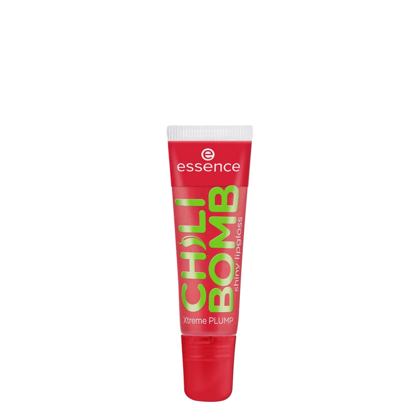 essence CHILI BOMB SHINY LIPGLOSS 01 Strawberry Salsa Błyszczyk powiększający usta 10ml