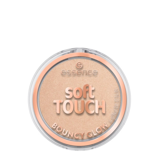 essence soft TOUCH BOUNCY GLOW 10 soft glaze Rozświetlacz do twarzy 4 g