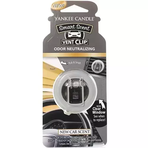 Yankee Candle CAR Vent Clip Zapach do samochodu New Car Scent