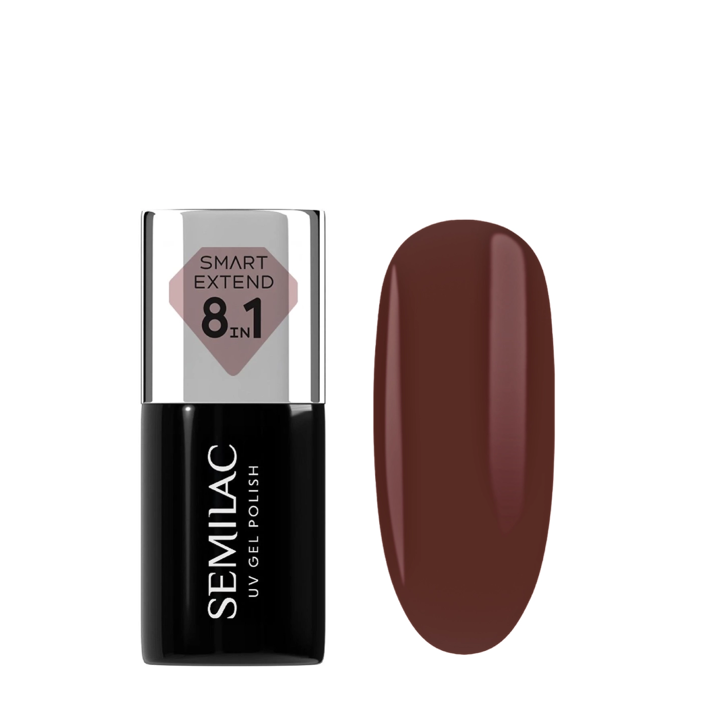 Semilac Smart Extend 8 w 1 Lakier hybrydowy Toffee Touch 833 7 ml