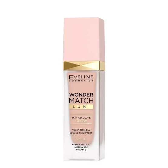 Eveline Cosmetics WONDER MATCH Podkład rozświetlający 10 Vanilla